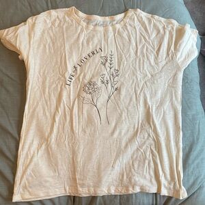 Life with Loverly floral tshirt